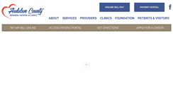 Desktop Screenshot of acmhhosp.org